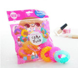8 pcs/set New Hair Styling Roller Hairdress Magic Bendy Curler Spiral Curls DIY Tool Small size 6.5 cm Hair Accessories