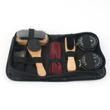 8 Pcs/Set Pro Shoes Care Kit Portable For Boots Sneakers Cleaning Set Brush Shine Polishing Tool For Leather Shoes