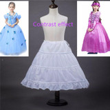 New A-line 3 Hoops Children Kid Dress Bridal Petticoat Crinoline Underskirt Wedding Accessories For Flower Girl Dress