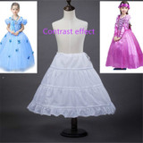New A-line 3 Hoops Children Kid Dress Bridal Petticoat Crinoline Underskirt Wedding Accessories For Flower Girl Dress
