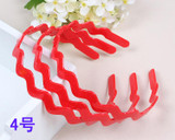 New 9 Color Korean Girl Head Bands Hoop Candy Headbands Wavy Plastic Headwear Hairbands Hair Accessories For Women Freeshipping New 9 Color Korean Girl Head Bands Hoop Candy Headbands Wavy Plastic Headwear Hairbands Hair Accessories For Women Freeshipping