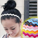 New 9 Color Korean Girl Head Bands Hoop Candy Headbands Wavy Plastic Headwear Hairbands Hair Accessories For Women Freeshipping New 9 Color Korean Girl Head Bands Hoop Candy Headbands Wavy Plastic Headwear Hairbands Hair Accessories For Women Freeshipping