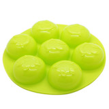 New 3D Smile Face Silicone Ice Cube Round Ball Mould Molds Tray Sphere Party