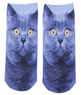 New 3D Printed Cotton Skeleton socks Bone short Women socks Terror novelty socks Animal cat Cute funny Low Cut Ankle Socks men