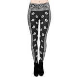 New 3D printed Black Bandana Summer winter Leggings Women Causal jeggings Tayt Fitness Leggins Calzas Mujer Fashion Legins Girls