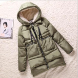 New 2017 Winter Women Wadded Jacket Red Female Outerwear Plus Size 3XL Thickening Casual Down Cotton Wadded Coat Women Parkas