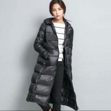 New 2017 Winter Women Parkas 90% White Duck Extra Long Down Jacket Women's Ultra light Weight Brand Down Coat Female Outerwear