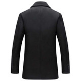 New 2017 Winter Men Wool Trench Coat Men Long Trench Slim Fit Overcoat High Quality Men Coats Fashion Trench Outerwear hot
