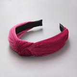 New 2017 Winter Girls Colorful Nylon Velvet Knot Headband Hair Holder Ornament Children Hairband Hair Accessories Kids Hair Band