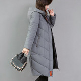 New 2017 Winter Down Coat Women Parkas Thickening Female Warm Outwear Long Warm Jacket Windbreak High Quality M-2XL