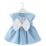 New 2017 Tutu Dress for baby Girls Cowboy Newborn Girl Birthday Party Dresses Outfit Princess dressing Cloth Summer Clothes