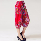 New 2017 Summer Women Casual Knee-Length Pants Female Women Pants Short Trousers Plus size  harem pants