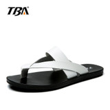New 2017 Summer Men Sandals Beach Shoes Casual Flip Flops White Beach Men's Slippers Soft Comfortable Rubber Sandals Men 5153TJX