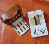 New EU Design ABS+Plastic Foldable cozinha Bread Slicer for Bread/ loaf/ toast Cutting-cuts Even Slices Free Shipping EU001