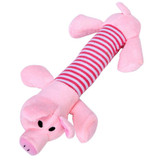 New Dog Toys Pet Puppy Chew Squeaker Squeaky Plush Sound Duck Pig Elephant For Dog Toys Knot Rope 3 Designs
