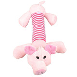 New Dog Toys Pet Puppy Chew Squeaky Squeaker Plush Dog Toy Interactive For Puppy Sound Pig Duck Elephant Free Shipping