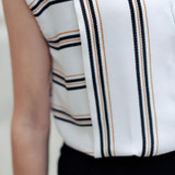 New Designs Fashion Summer Women Blouses Casual Chiffon Blouses Plus Size Sleeveless Vintage Women's Shirt