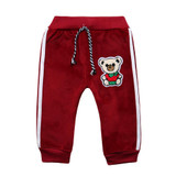 New children clothing baby boys thermal pants jeans for kids 0-5T baby girls plus velvet warm trousers denim autumn and winter