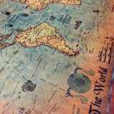 nostalgic vintage word map poster harry potter map retro Classic Kraft Paper Poster vintage Wall Sticker Antique Home decor