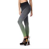 NORMOV Women's Stripes gradient Leggings Fashion Polyester High Waist Adventure Time Jeggings Leggings Women