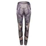 NORMOV Casual Digital Printed Leggings Women Sexy Push Up High Waist Trousers Female Workout Snake Print Skinny Legging Femme