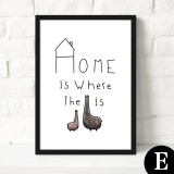Nordic style Modern minimalist Decorative painting of the living room children 's room painting home murals of cartoon animals