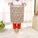 Nordic Style Flamingo Cotton Folding Laundry Baskets Dirty Clothes Storage Large Basket For Toy Clothes Sundries Storage Box