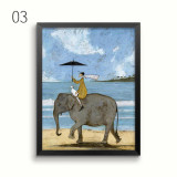 Nordic Abstract Love Canvas Painting Scandinavian Wall Pictures Art Oil Posters and Prints for Living Room Home Decor No Frame