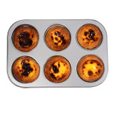 Nonstick 6-cup muffin pan, cake mould cupcake mold baking tools