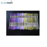 NOneroom 50pcs CXC threads similar DMC cotton threads two label cross stitch threads embroidery threads Quality skeins