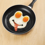 Non-stick Cute Silicone Fried Egg Molds Pancake Maker Ring Shaper Cooking Tools Kitchen Gadgets