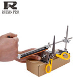 Newest version knife sharpener Professional Kitchen Knife Sharpener Sharpening Fix Fixed Angle with stones