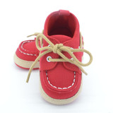 Newest Toddler Boy Girl Soft Sole Crib Shoes Laces Sneaker Baby Shoes Prewalker