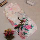 Newest Summer Style Kids Baby Girls Peacock Dress Cheongsam Chinese Qipao Floral Pattern Dresses