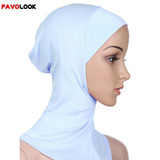 Newest Summer Style Fashion Full Cover Inner Muslim Cotton Hijab Cap Islamic Turban Head Wear Hat Underscarf Hijab