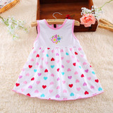 Newest Style Summer Baby Kid Cotton Vest Princess Girls Dress Newborn Infant Sundress Clothes Newest Style Summer Baby Kid Cotton Vest Princess Girls Dress Newborn Infant Sundress Clothes