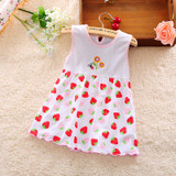 Newest Style Summer Baby Kid Cotton Vest Princess Girls Dress Newborn Infant Sundress Clothes Newest Style Summer Baby Kid Cotton Vest Princess Girls Dress Newborn Infant Sundress Clothes