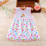 Newest Style Summer Baby Kid Cotton Vest Princess Girls Dress Newborn Infant Sundress Clothes Newest Style Summer Baby Kid Cotton Vest Princess Girls Dress Newborn Infant Sundress Clothes