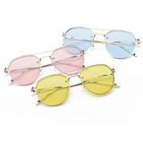 Newest Rimless Sunglasses Women Brand Designer Retro Sunglass Classic Female Gradient Sun glass Men Vintage Points Sun Glasses