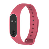 Newest Replace Strap for Xiaomi Mi Band 2 MiBand 2 Silicone Wristbands Colorful Double Color Smart Bracelet for Xiomi Mi Band 2