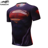 Newest Marvel Superhero Clothing Superman T-Shirt Men Women Cartoon 3D T Shirt Funny T Shirts Compression Shirt