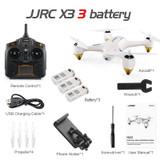 Newest JJRC JJPRO X3 Professional Drone HAX WIFI FPV Brushless with HD 1080P Detachable Camera GPS Positioning RC Quadcopter