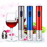 Newest High-end Electric Wine Bottle Opener Kit Automatic Cordless Red Wine Corkscrew Bottle Opener Tool Foil Cutter 3 color