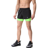 Newest high quality stitching color Coolmax Quick Dry Men Shorts Compression Tights Stretch Shorts men's Casual Shorts