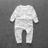 DLY017 retail 2017 new style baby rompers kids 1 pcs hoodies pilot design jumpsuits cotton infant rompers free shipping