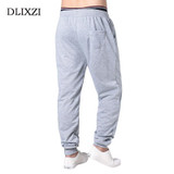 DLIXZI brand men autumn sweatpants fashion printing jogger sporting pants elastic waist drawstring pantalon deportivo hombre