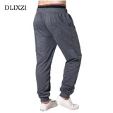 DLIXZI brand men autumn sweatpants fashion printing jogger sporting pants elastic waist drawstring pantalon deportivo hombre