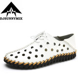 DJSUNNYMIX Brand 2017 Men summer Shoes Casual Fashion Men Shoes Leather Loafers