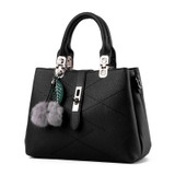 DIZHIGE Brand Fashion Fur Women Bag Handbags Women Famous Designer Women Leather Handbags Luxury Ladies Hand Bags Shoulder Sac