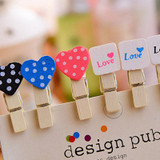 DIY Wholesale Mini Natural Wooden Clips For Photo Clips Clothespin Craft Decoration Clips Pegs